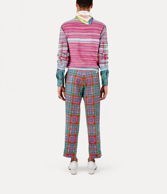 Vivienne Westwood Cropped Cruise Trousers in TARTAN